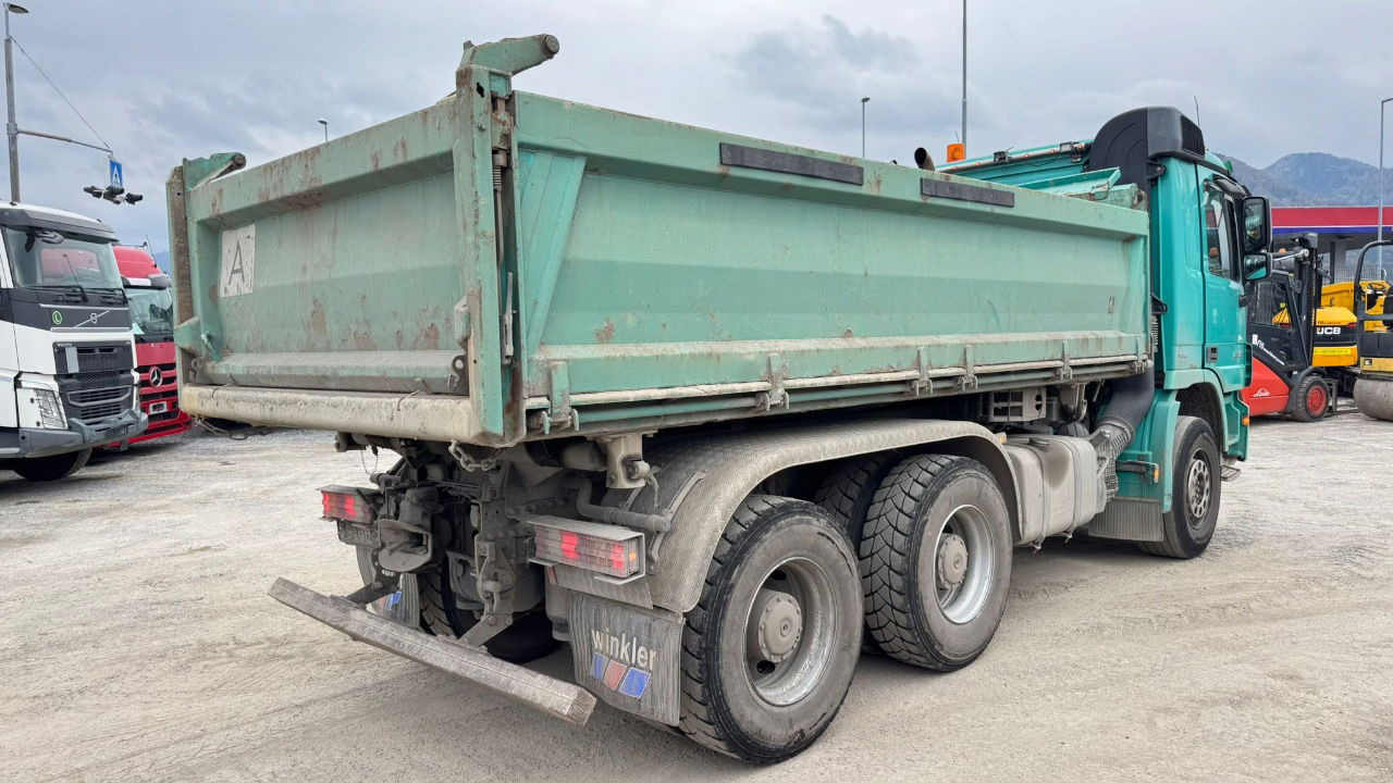 Mercedes-Benz Actros 2655 6x4 meiller bordmatic tipper - retarder - V8 - Kiper: slika  Mercedes-Benz Actros 2655 6x4 meiller bordmatic tipper - retarder - V8 - Kiper Mercedes-Benz Actros 2655 6x4 meiller bordmatic tipper - retarder - V8 - Kiper: slika  Mercedes-Benz Actros 2655 6x4 meiller bordmatic tipper - retarder - V8 - Kiper
