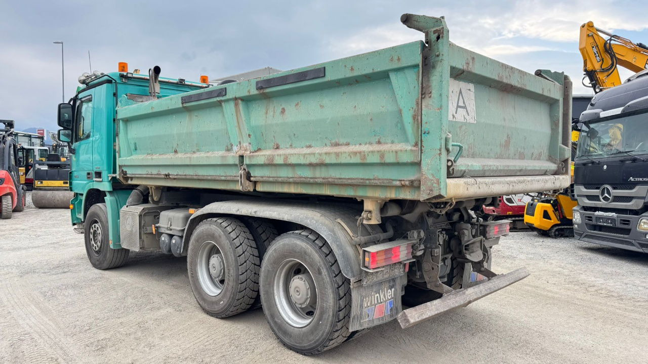 Mercedes-Benz Actros 2655 6x4 meiller bordmatic tipper - retarder - V8 - Kiper: slika  Mercedes-Benz Actros 2655 6x4 meiller bordmatic tipper - retarder - V8 - Kiper Mercedes-Benz Actros 2655 6x4 meiller bordmatic tipper - retarder - V8 - Kiper: slika  Mercedes-Benz Actros 2655 6x4 meiller bordmatic tipper - retarder - V8 - Kiper