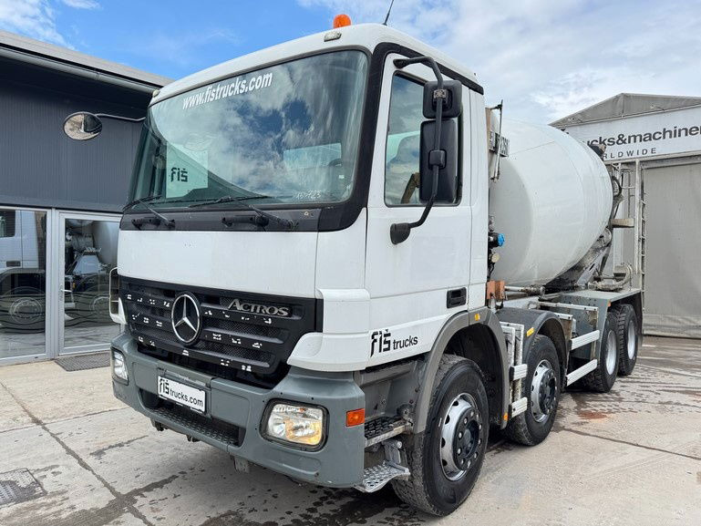 Mercedes-Benz Actros 3241 8x4 mixer 9m3 - Automješalica: slika Mercedes-Benz Actros 3241 8x4 mixer 9m3 - Automješalica Mercedes-Benz Actros 3241 8x4 mixer 9m3 - Automješalica: slika Mercedes-Benz Actros 3241 8x4 mixer 9m3 - Automješalica