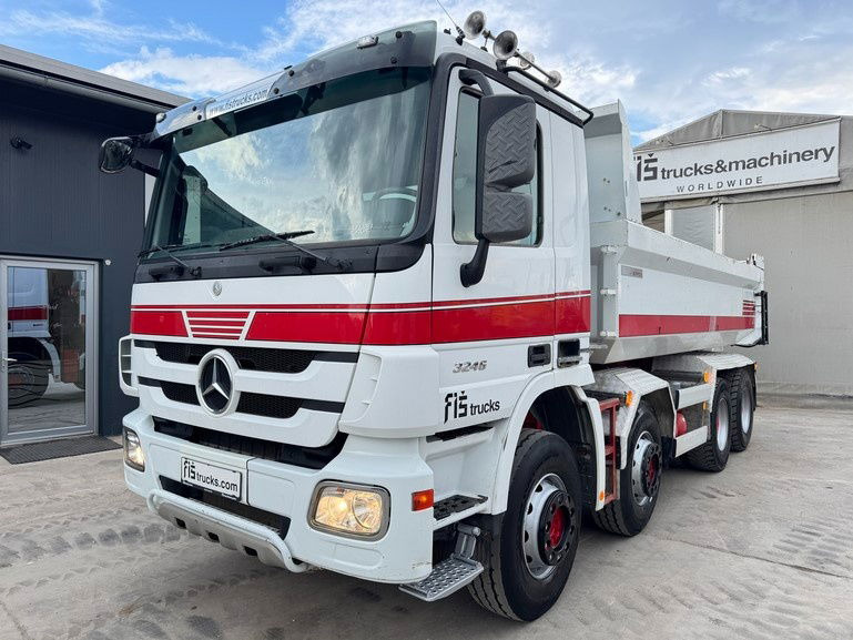 Mercedes-Benz Actros 3246 8X4 mulda tipper - retarder - hydr. back door - Kiper: slika  Mercedes-Benz Actros 3246 8X4 mulda tipper - retarder - hydr. back door - Kiper Mercedes-Benz Actros 3246 8X4 mulda tipper - retarder - hydr. back door - Kiper: slika  Mercedes-Benz Actros 3246 8X4 mulda tipper - retarder - hydr. back door - Kiper