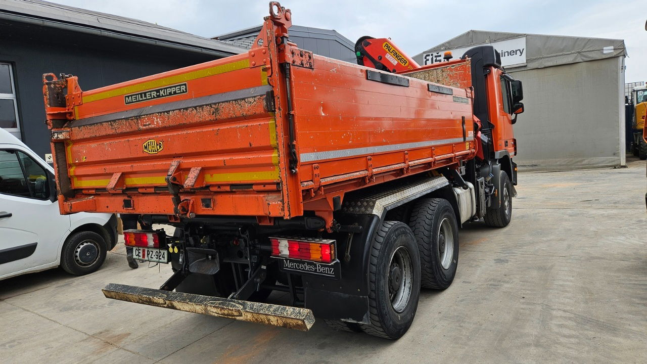 Mercedes-Benz Actros 3346 K palfinger PK 18002 - bordmatic - meiller tipper - EPS 3 pedals - Kiper: slika  Mercedes-Benz Actros 3346 K palfinger PK 18002 - bordmatic - meiller tipper - EPS 3 pedals - Kiper Mercedes-Benz Actros 3346 K palfinger PK 18002 - bordmatic - meiller tipper - EPS 3 pedals - Kiper: slika  Mercedes-Benz Actros 3346 K palfinger PK 18002 - bordmatic - meiller tipper - EPS 3 pedals - Kiper