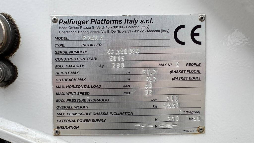 Podizna platforma montirana na kamion Mercedes-Benz Sprinter S 516 CDI - paflinger platform 24m - AC: slika Podizna platforma montirana na kamion Mercedes-Benz Sprinter S 516 CDI - paflinger platform 24m - AC