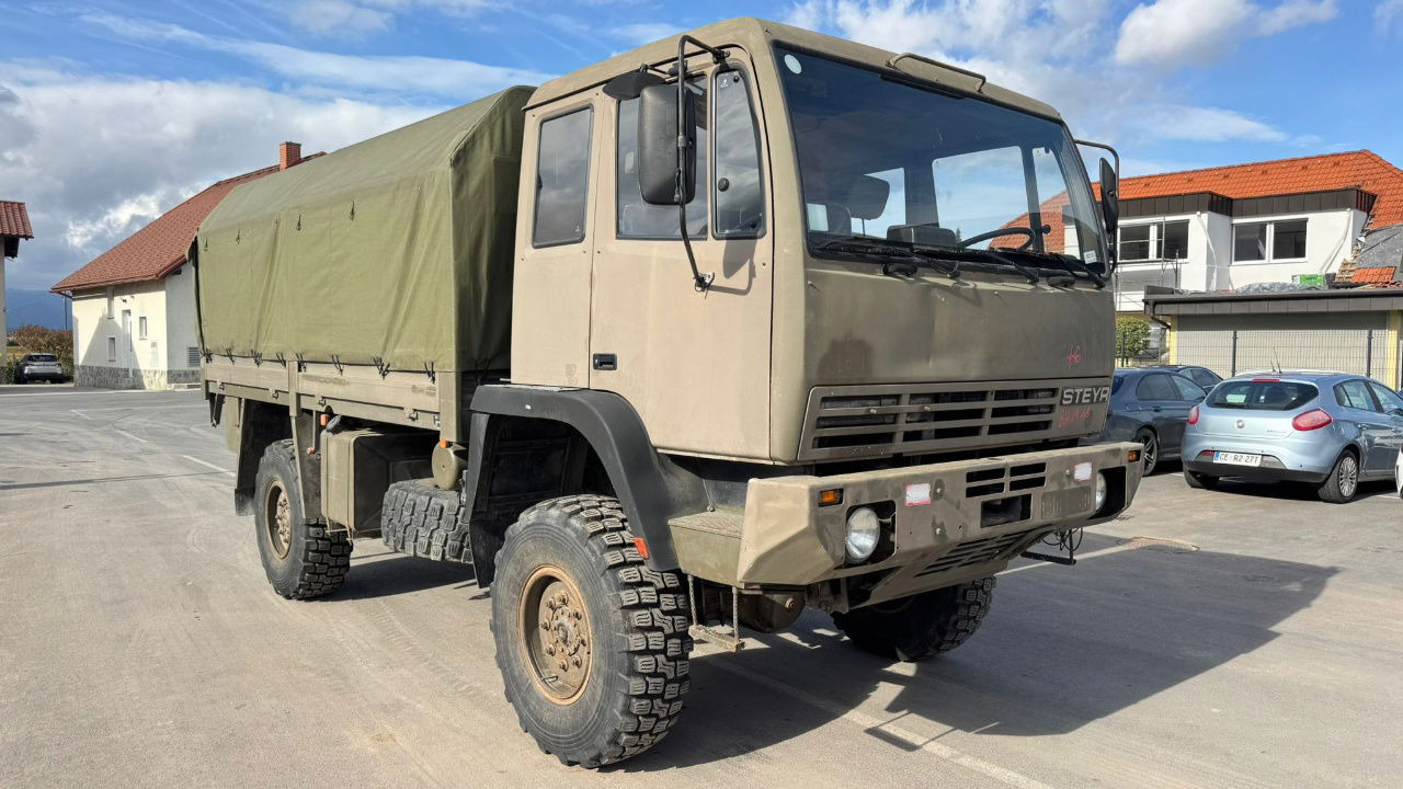 Steyr 12M18 4X4 stake body - truck - Kamion s ceradom: slika Steyr 12M18 4X4 stake body - truck - Kamion s ceradom Steyr 12M18 4X4 stake body - truck - Kamion s ceradom: slika Steyr 12M18 4X4 stake body - truck - Kamion s ceradom