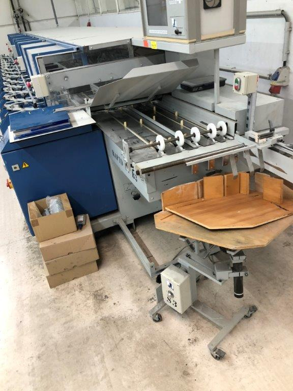 Gathering machine / booklet maker MKW Rapid UT 14B3GS + SFT 350 with 14 stations - Stroj za pakiranje: slika Gathering machine / booklet maker MKW Rapid UT 14B3GS + SFT 350 with 14 stations - Stroj za pakiranje Gathering machine / booklet maker MKW Rapid UT 14B3GS + SFT 350 with 14 stations - Stroj za pakiranje: slika Gathering machine / booklet maker MKW Rapid UT 14B3GS + SFT 350 with 14 stations - Stroj za pakiranje