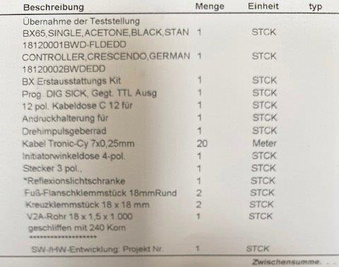 Tiskarski stroj Solvent-based inkjet addressing Videojet BX 6500: slika Tiskarski stroj Solvent-based inkjet addressing Videojet BX 6500