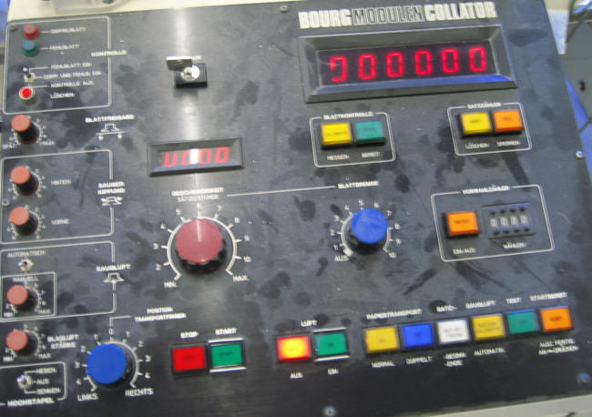 C. p. Bourg modules gathering machine - Tiskarski stroj: slika c. p. Bourg modules gathering machine - Tiskarski stroj C. p. Bourg modules gathering machine - Tiskarski stroj: slika c. p. Bourg modules gathering machine - Tiskarski stroj