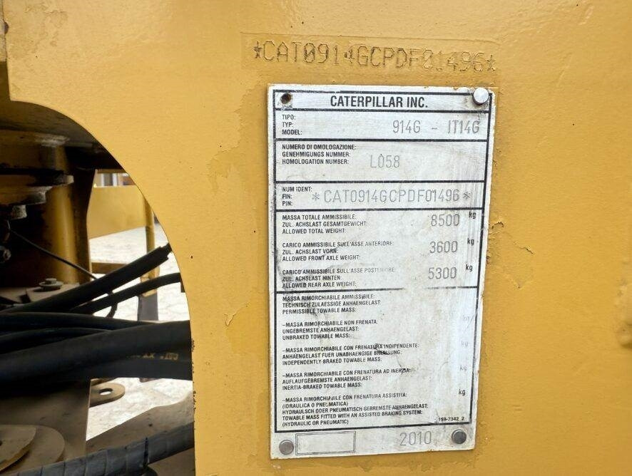 Zakup CAT 914G  CAT 914G: slika Zakup CAT 914G  CAT 914G