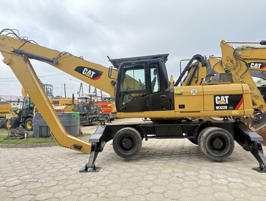 CAT M322D MH - Stroj za rukovanje otpadom: slika CAT M322D MH - Stroj za rukovanje otpadom CAT M322D MH - Stroj za rukovanje otpadom: slika CAT M322D MH - Stroj za rukovanje otpadom