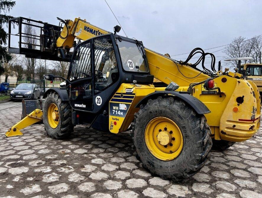 Komatsu WH714 H kosz - Teleskopski rukovatelj: slika Komatsu WH714 H kosz - Teleskopski rukovatelj Komatsu WH714 H kosz - Teleskopski rukovatelj: slika Komatsu WH714 H kosz - Teleskopski rukovatelj