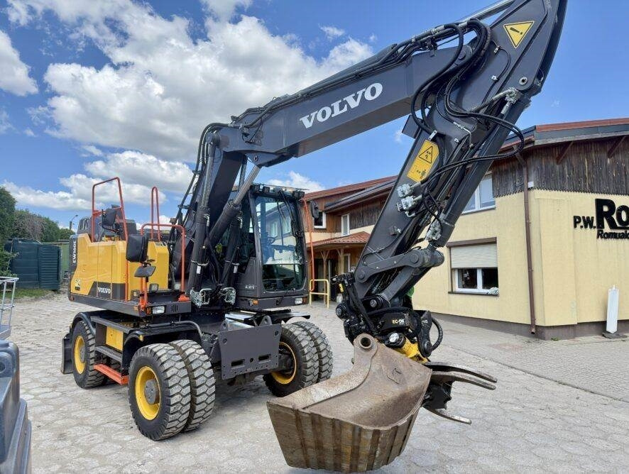 Volvo EW160E Leica - Bager na kotačima: slika Volvo EW160E Leica - Bager na kotačima Volvo EW160E Leica - Bager na kotačima: slika Volvo EW160E Leica - Bager na kotačima