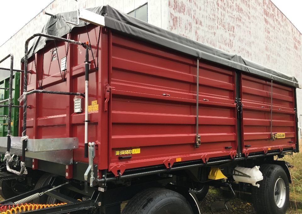 Novi Nagibna prikolica za poljoprivredna gospodarstva/ Istovarivač Zaslaw D737-14XL, 18T, 21m3: slika Novi Nagibna prikolica za poljoprivredna gospodarstva/ Istovarivač Zaslaw D737-14XL, 18T, 21m3 Novi Nagibna prikolica za poljoprivredna gospodarstva/ Istovarivač Zaslaw D737-14XL, 18T, 21m3: slika Novi Nagibna prikolica za poljoprivredna gospodarstva/ Istovarivač Zaslaw D737-14XL, 18T, 21m3