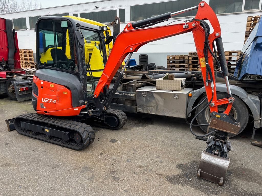 Kubota U27-4 HI Greifer - Mini bager: slika Kubota U27-4 HI Greifer - Mini bager Kubota U27-4 HI Greifer - Mini bager: slika Kubota U27-4 HI Greifer - Mini bager