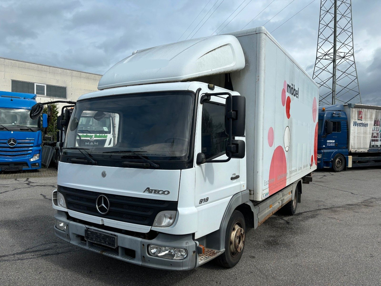 Mercedes-Benz Atego 818 Kurze Radstand Blattfederung - Dostavno vozilo sa zatvorenim sandukom: slika Mercedes-Benz Atego 818 Kurze Radstand Blattfederung - Dostavno vozilo sa zatvorenim sandukom Mercedes-Benz Atego 818 Kurze Radstand Blattfederung - Dostavno vozilo sa zatvorenim sandukom: slika Mercedes-Benz Atego 818 Kurze Radstand Blattfederung - Dostavno vozilo sa zatvorenim sandukom