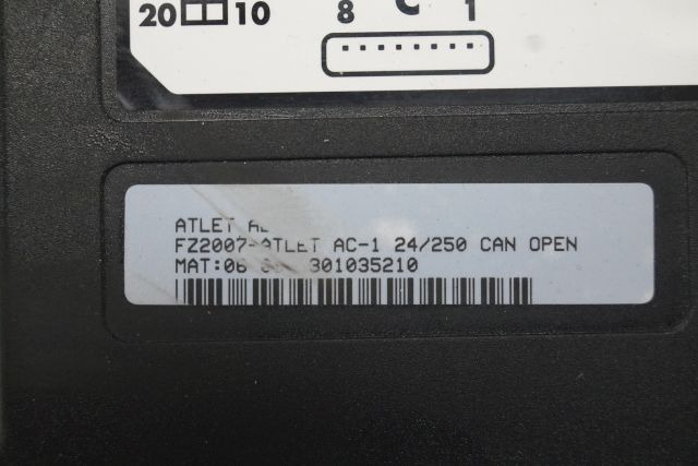 Atlet FZ2007 | Rijregeling Drive controller ZAPI AC1 FZ2007 24/250A can open sn. - Upravljačka jedinica (ECU) za Oprema za rukovanje materijalima: slika Atlet FZ2007 | Rijregeling Drive controller ZAPI AC1 FZ2007 24/250A can open sn. - Upravljačka jedinica (ECU) za Oprema za rukovanje materijalima Atlet FZ2007 | Rijregeling Drive controller ZAPI AC1 FZ2007 24/250A can open sn. - Upravljačka jedinica (ECU) za Oprema za rukovanje materijalima: slika Atlet FZ2007 | Rijregeling Drive controller ZAPI AC1 FZ2007 24/250A can open sn. - Upravljačka jedinica (ECU) za Oprema za rukovanje materijalima