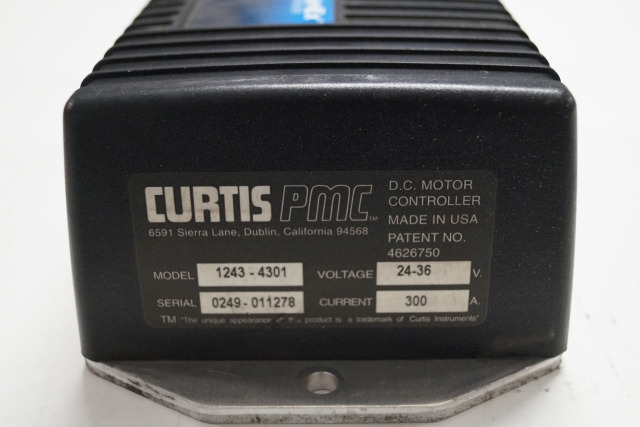 Curtis unknown | DC motor controller Curtis type 1243-4301 24-36V 300A sn. 0249- - Upravljačka jedinica (ECU) za Oprema za rukovanje materijalima: slika Curtis unknown | DC motor controller Curtis type 1243-4301 24-36V 300A sn. 0249- - Upravljačka jedinica (ECU) za Oprema za rukovanje materijalima Curtis unknown | DC motor controller Curtis type 1243-4301 24-36V 300A sn. 0249- - Upravljačka jedinica (ECU) za Oprema za rukovanje materijalima: slika Curtis unknown | DC motor controller Curtis type 1243-4301 24-36V 300A sn. 0249- - Upravljačka jedinica (ECU) za Oprema za rukovanje materijalima
