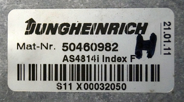Jungheinrich 50460982 | Hef regeling Lifting controller AS4814i index F from ET - Upravljačka jedinica (ECU) za Oprema za rukovanje materijalima: slika Jungheinrich 50460982 | Hef regeling Lifting controller AS4814i index F from ET - Upravljačka jedinica (ECU) za Oprema za rukovanje materijalima Jungheinrich 50460982 | Hef regeling Lifting controller AS4814i index F from ET - Upravljačka jedinica (ECU) za Oprema za rukovanje materijalima: slika Jungheinrich 50460982 | Hef regeling Lifting controller AS4814i index F from ET - Upravljačka jedinica (ECU) za Oprema za rukovanje materijalima