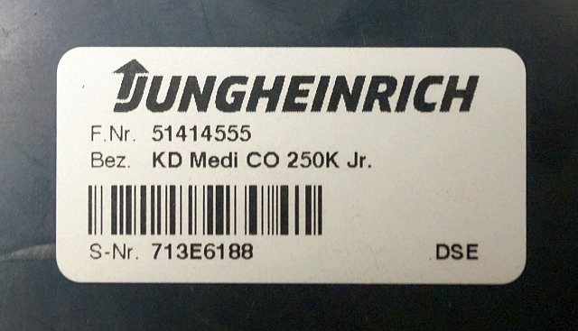 Jungheinrich 51414555 | Display KD MEDI CO 250K Jr DSE sn. 713E6188 - Ploča s instrumentima za Oprema za rukovanje materijalima: slika Jungheinrich 51414555 | Display KD MEDI CO 250K Jr DSE sn. 713E6188 - Ploča s instrumentima za Oprema za rukovanje materijalima Jungheinrich 51414555 | Display KD MEDI CO 250K Jr DSE sn. 713E6188 - Ploča s instrumentima za Oprema za rukovanje materijalima: slika Jungheinrich 51414555 | Display KD MEDI CO 250K Jr DSE sn. 713E6188 - Ploča s instrumentima za Oprema za rukovanje materijalima