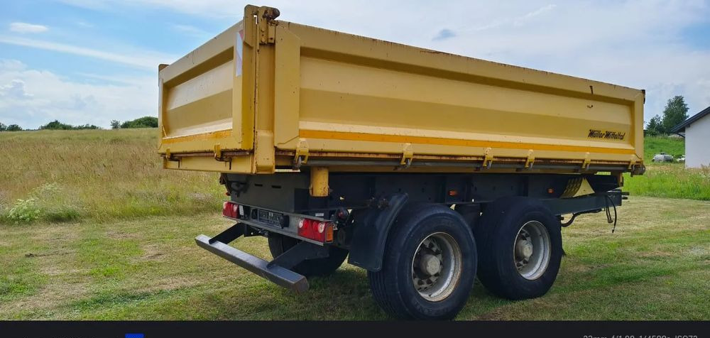 Meiller Przyczepa Tandem R180 | Kipper Wywrotka trójstronna | Bordmatik- Manual | Zawieszenie pneumatyczne | Stan idealny | - Kiper prikolica: slika Meiller Przyczepa Tandem R180 | Kipper Wywrotka trójstronna | Bordmatik- Manual | Zawieszenie pneumatyczne | Stan idealny | - Kiper prikolica Meiller Przyczepa Tandem R180 | Kipper Wywrotka trójstronna | Bordmatik- Manual | Zawieszenie pneumatyczne | Stan idealny | - Kiper prikolica: slika Meiller Przyczepa Tandem R180 | Kipper Wywrotka trójstronna | Bordmatik- Manual | Zawieszenie pneumatyczne | Stan idealny | - Kiper prikolica