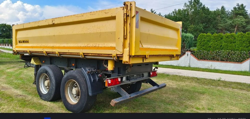 Meiller Przyczepa Tandem R180 | Kipper Wywrotka trójstronna | Bordmatik- Manual | Zawieszenie pneumatyczne | Stan idealny | - Kiper prikolica: slika Meiller Przyczepa Tandem R180 | Kipper Wywrotka trójstronna | Bordmatik- Manual | Zawieszenie pneumatyczne | Stan idealny | - Kiper prikolica Meiller Przyczepa Tandem R180 | Kipper Wywrotka trójstronna | Bordmatik- Manual | Zawieszenie pneumatyczne | Stan idealny | - Kiper prikolica: slika Meiller Przyczepa Tandem R180 | Kipper Wywrotka trójstronna | Bordmatik- Manual | Zawieszenie pneumatyczne | Stan idealny | - Kiper prikolica