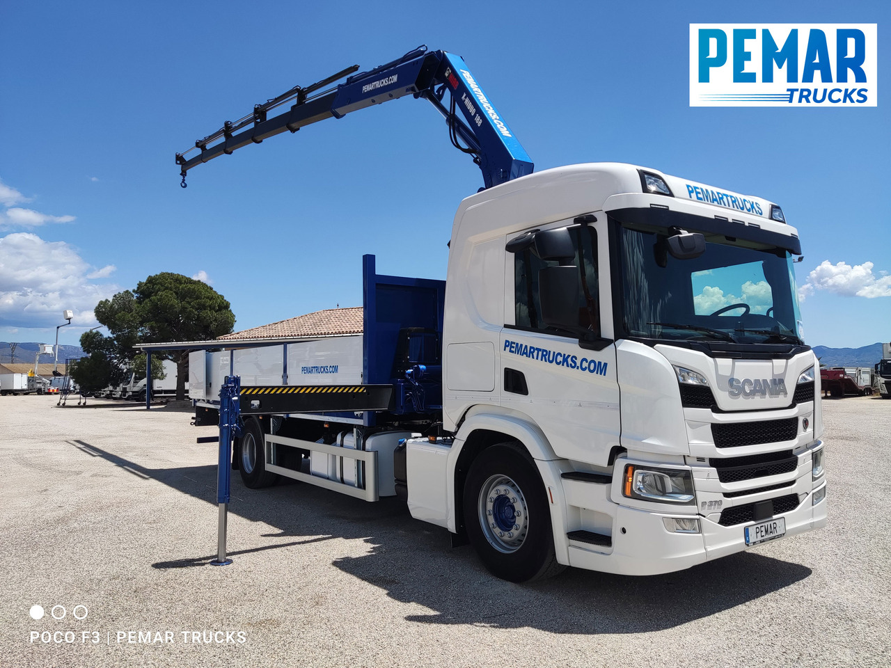 SCANIA P 370 GRUA CAJA FIJA 18T - Kamion s kranom: slika SCANIA P 370 GRUA CAJA FIJA 18T - Kamion s kranom SCANIA P 370 GRUA CAJA FIJA 18T - Kamion s kranom: slika SCANIA P 370 GRUA CAJA FIJA 18T - Kamion s kranom