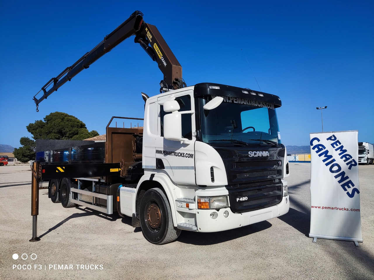 SCANIA P 420 6X2 GRUA CAJA FIJA - Transporter kontejnera/ Kamion s izmjenjivim sanducima, Kamion s kranom: slika SCANIA P 420 6X2 GRUA CAJA FIJA - Transporter kontejnera/ Kamion s izmjenjivim sanducima, Kamion s kranom SCANIA P 420 6X2 GRUA CAJA FIJA - Transporter kontejnera/ Kamion s izmjenjivim sanducima, Kamion s kranom: slika SCANIA P 420 6X2 GRUA CAJA FIJA - Transporter kontejnera/ Kamion s izmjenjivim sanducima, Kamion s kranom