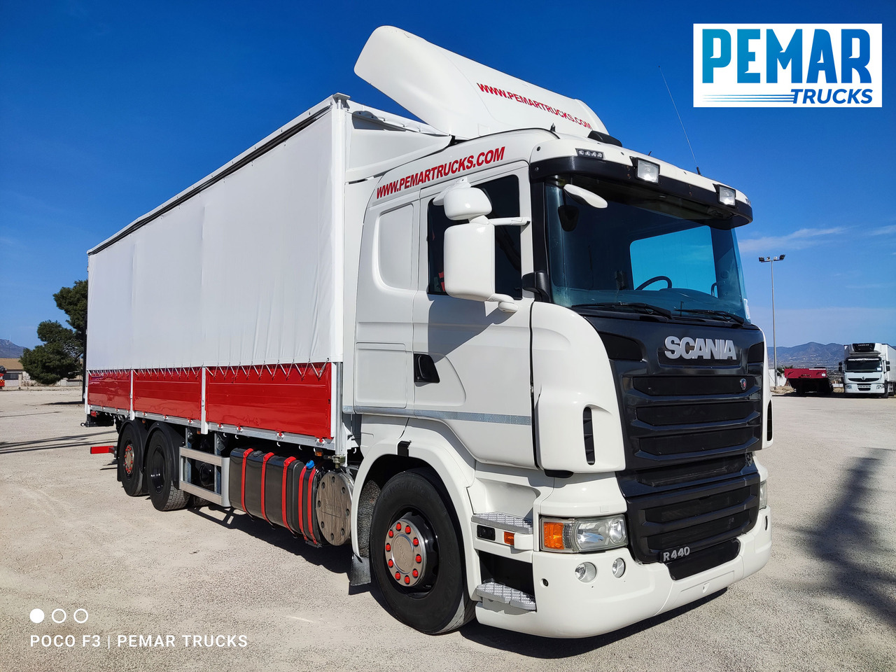 SCANIA R 440 6X2 SEMITAUTLINER - Kamion s ceradom: slika SCANIA R 440 6X2 SEMITAUTLINER - Kamion s ceradom SCANIA R 440 6X2 SEMITAUTLINER - Kamion s ceradom: slika SCANIA R 440 6X2 SEMITAUTLINER - Kamion s ceradom