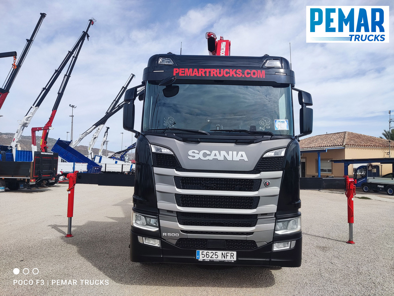 SCANIA R 500 6X2 GRUA CAJA FIJA - Kamion s kranom: slika SCANIA R 500 6X2 GRUA CAJA FIJA - Kamion s kranom SCANIA R 500 6X2 GRUA CAJA FIJA - Kamion s kranom: slika SCANIA R 500 6X2 GRUA CAJA FIJA - Kamion s kranom