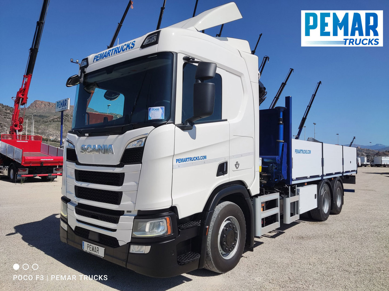 SCANIA R 520 6X2 GRUA CAJA FIJA - Kamion s kranom: slika SCANIA R 520 6X2 GRUA CAJA FIJA - Kamion s kranom SCANIA R 520 6X2 GRUA CAJA FIJA - Kamion s kranom: slika SCANIA R 520 6X2 GRUA CAJA FIJA - Kamion s kranom