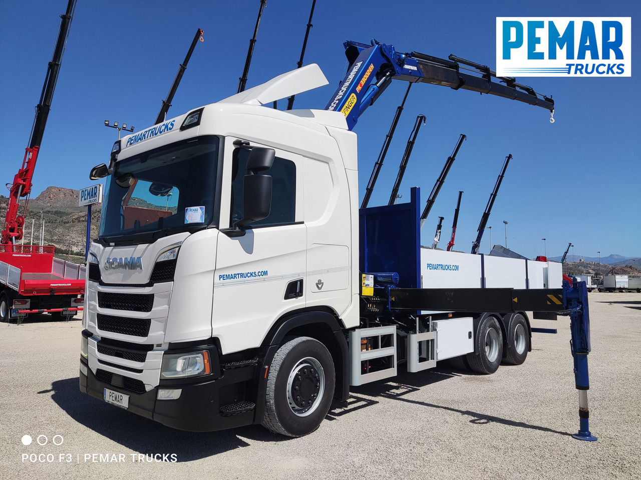 SCANIA R 520 6X2 GRUA CAJA FIJA - Kamion s kranom: slika SCANIA R 520 6X2 GRUA CAJA FIJA - Kamion s kranom SCANIA R 520 6X2 GRUA CAJA FIJA - Kamion s kranom: slika SCANIA R 520 6X2 GRUA CAJA FIJA - Kamion s kranom