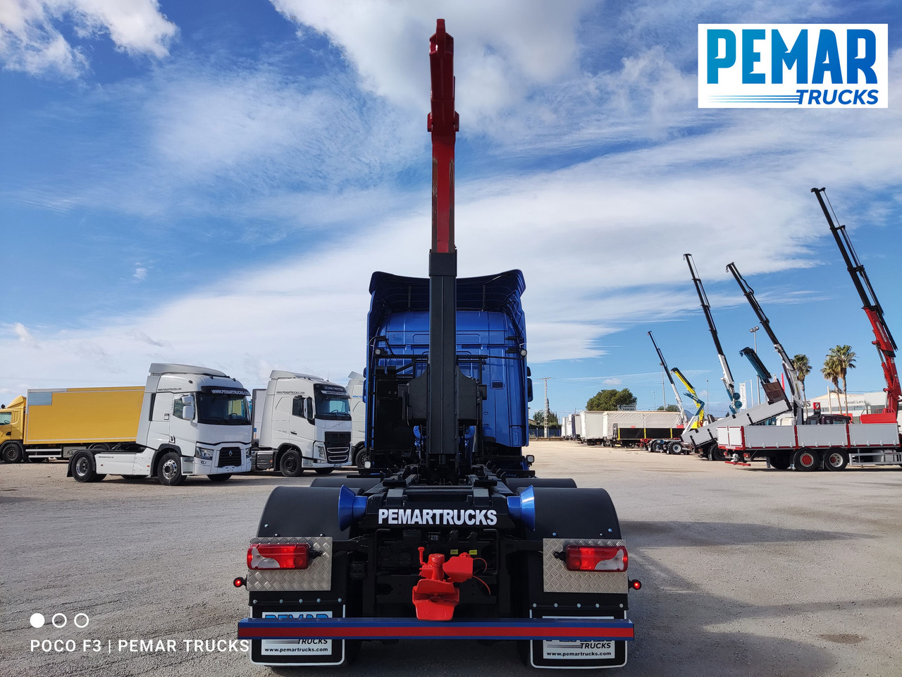 Kamion s kukastom dizalicom SCANIA R 560 6X4 MULTILIFT: slika Kamion s kukastom dizalicom SCANIA R 560 6X4 MULTILIFT