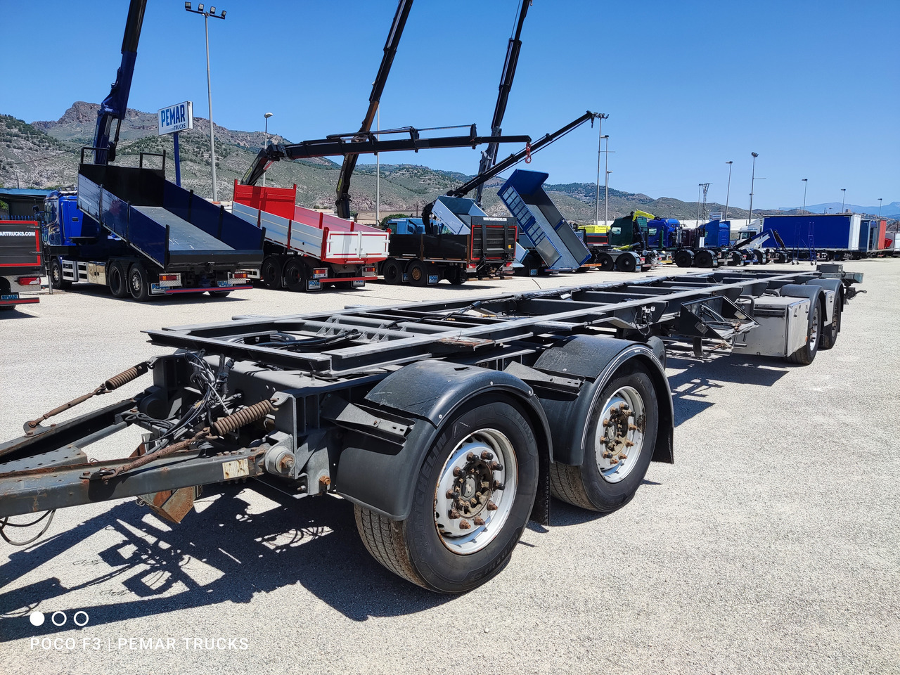 SCHMITZ CARGOBULL KO36 CHASIS MEGATRAILER 4 ejes - Prikolica-šasija: slika SCHMITZ CARGOBULL KO36 CHASIS MEGATRAILER 4 ejes - Prikolica-šasija SCHMITZ CARGOBULL KO36 CHASIS MEGATRAILER 4 ejes - Prikolica-šasija: slika SCHMITZ CARGOBULL KO36 CHASIS MEGATRAILER 4 ejes - Prikolica-šasija