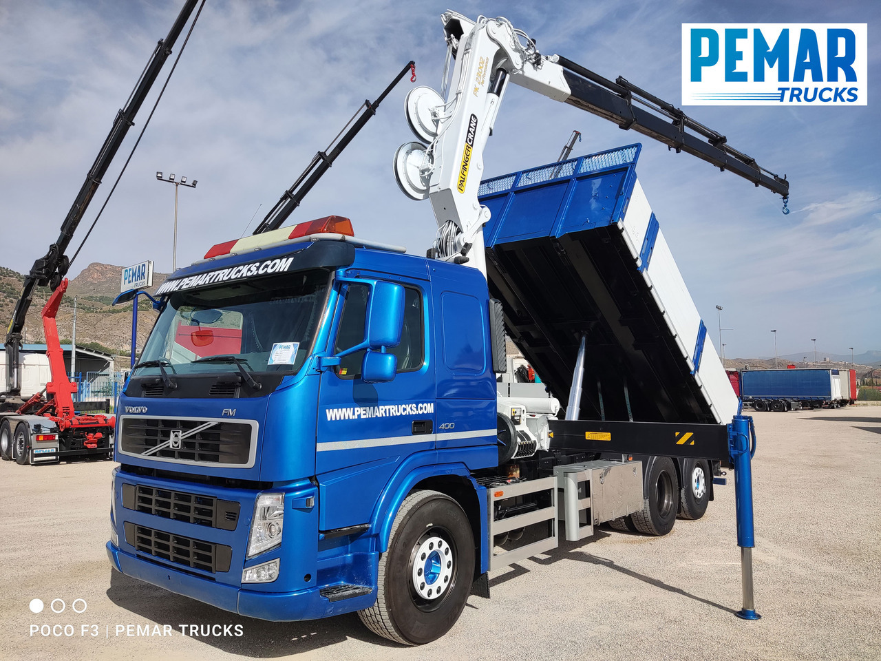 VOLVO FM 400 6X2 GRUA PALFINGER PK 23002 BASCULANTE - Kiper, Kamion s kranom: slika VOLVO FM 400 6X2 GRUA PALFINGER PK 23002 BASCULANTE - Kiper, Kamion s kranom VOLVO FM 400 6X2 GRUA PALFINGER PK 23002 BASCULANTE - Kiper, Kamion s kranom: slika VOLVO FM 400 6X2 GRUA PALFINGER PK 23002 BASCULANTE - Kiper, Kamion s kranom
