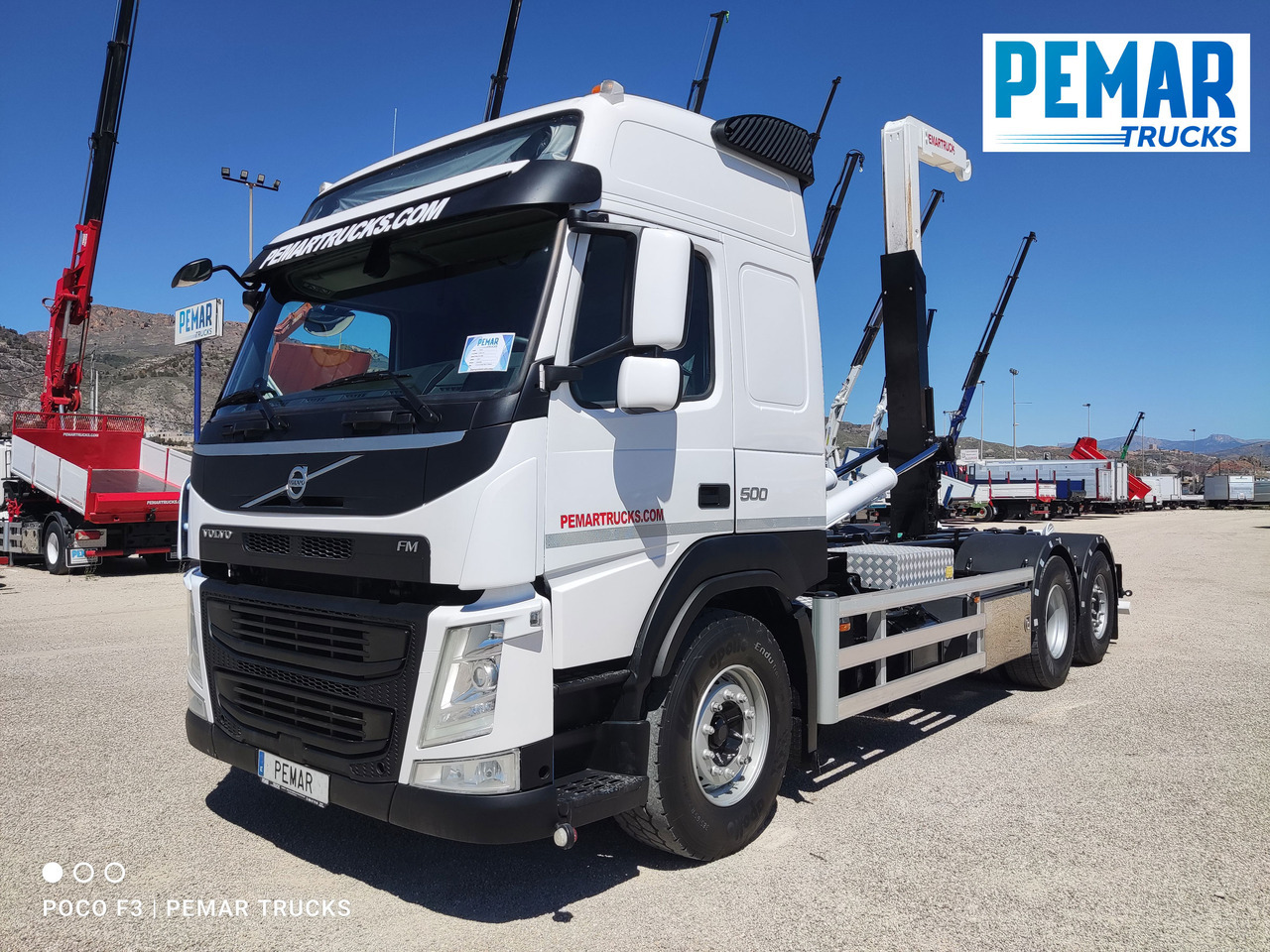 VOLVO FM 500 6X2 GANCHO MULTILIFT - Transporter kontejnera/ Kamion s izmjenjivim sanducima: slika VOLVO FM 500 6X2 GANCHO MULTILIFT - Transporter kontejnera/ Kamion s izmjenjivim sanducima VOLVO FM 500 6X2 GANCHO MULTILIFT - Transporter kontejnera/ Kamion s izmjenjivim sanducima: slika VOLVO FM 500 6X2 GANCHO MULTILIFT - Transporter kontejnera/ Kamion s izmjenjivim sanducima