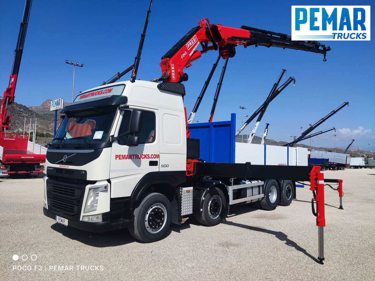 VOLVO FM 500 8X2 GRUA CAJA FIJA 32T - Kamion s kranom: slika VOLVO FM 500 8X2 GRUA CAJA FIJA 32T - Kamion s kranom VOLVO FM 500 8X2 GRUA CAJA FIJA 32T - Kamion s kranom: slika VOLVO FM 500 8X2 GRUA CAJA FIJA 32T - Kamion s kranom