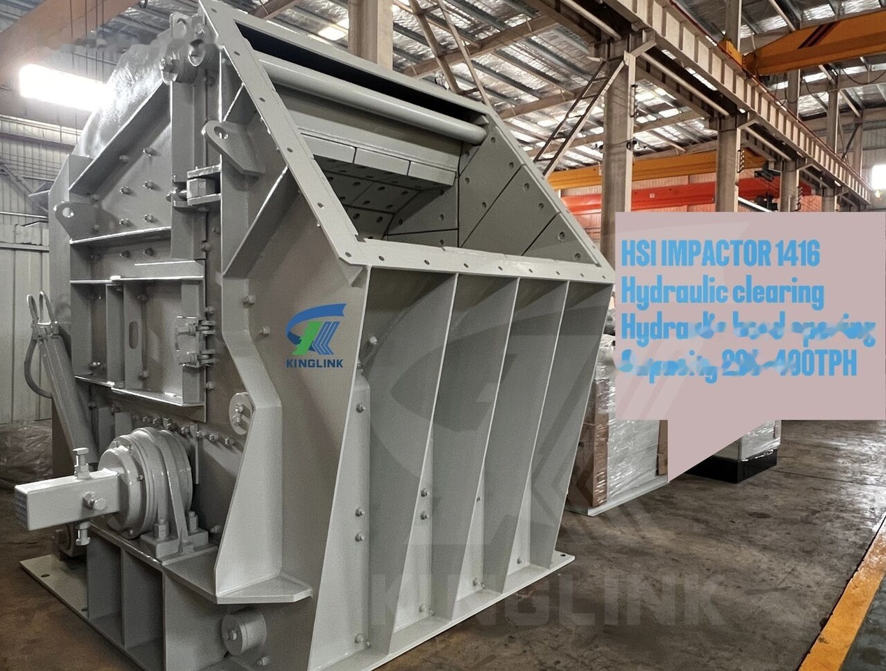Kinglink HSI Impactor KPF1416 - Udarna drobilica: slika Kinglink HSI Impactor KPF1416 - Udarna drobilica Kinglink HSI Impactor KPF1416 - Udarna drobilica: slika Kinglink HSI Impactor KPF1416 - Udarna drobilica