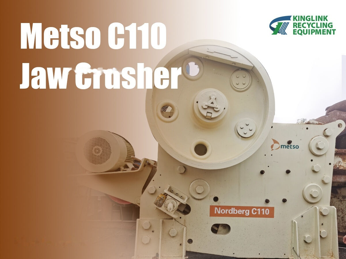 Nordberg Metso Original C110 Jaw Crusher - Čeljusna drobilica: slika Nordberg Metso Original C110 Jaw Crusher - Čeljusna drobilica Nordberg Metso Original C110 Jaw Crusher - Čeljusna drobilica: slika Nordberg Metso Original C110 Jaw Crusher - Čeljusna drobilica