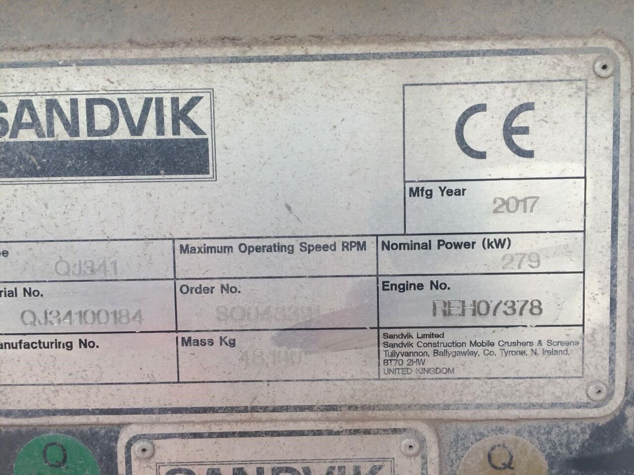 Mobilna drobilica Sandvik QJ341 Mobile Crushing Plant: slika Mobilna drobilica Sandvik QJ341 Mobile Crushing Plant