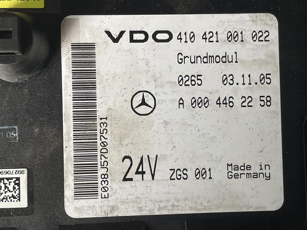 MERCEDES-BENZ ACTROS GRUNDMODUL - A 000 446 22 58 - Osigurač za Kamion: slika MERCEDES-BENZ ACTROS GRUNDMODUL - A 000 446 22 58 - Osigurač za Kamion MERCEDES-BENZ ACTROS GRUNDMODUL - A 000 446 22 58 - Osigurač za Kamion: slika MERCEDES-BENZ ACTROS GRUNDMODUL - A 000 446 22 58 - Osigurač za Kamion
