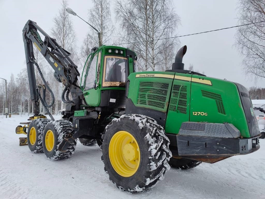 John Deere 1270 G - Kombajn za šumarstvo: slika John Deere 1270 G - Kombajn za šumarstvo John Deere 1270 G - Kombajn za šumarstvo: slika John Deere 1270 G - Kombajn za šumarstvo