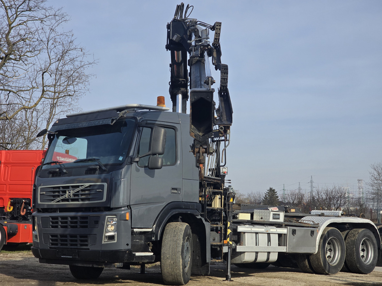 Kamion s kukastom dizalicom VOLVO FM 380 HOOK SYSTEM / HIAB 166 D2 DUO: slika Kamion s kukastom dizalicom VOLVO FM 380 HOOK SYSTEM / HIAB 166 D2 DUO