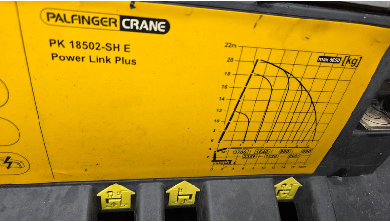 Palfinger PK18502 - Kamionska dizalica za Kamion: slika Palfinger PK18502 - Kamionska dizalica za Kamion Palfinger PK18502 - Kamionska dizalica za Kamion: slika Palfinger PK18502 - Kamionska dizalica za Kamion