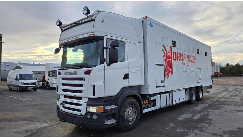 Scania R420 6X2 - Kamion za prijevoz stoke: slika Scania R420 6X2 - Kamion za prijevoz stoke Scania R420 6X2 - Kamion za prijevoz stoke: slika Scania R420 6X2 - Kamion za prijevoz stoke