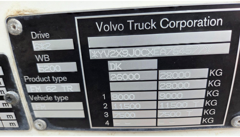 Zakup Volvo FM330 6X2*4 Volvo FM330 6X2*4: slika Zakup Volvo FM330 6X2*4 Volvo FM330 6X2*4