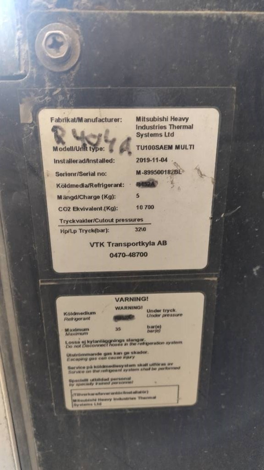 Mitsubishi TU100 SAEM Multi kylmäkone - Motor za Kamion: slika Mitsubishi TU100 SAEM Multi kylmäkone - Motor za Kamion Mitsubishi TU100 SAEM Multi kylmäkone - Motor za Kamion: slika Mitsubishi TU100 SAEM Multi kylmäkone - Motor za Kamion