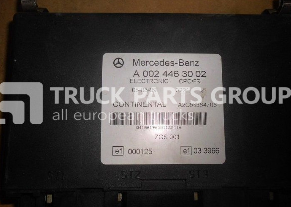 Upravljačka jedinica (ECU) za Kamion MERCEDES-BENZ Actros, Atego, Axor FR parameter control unit, CPC1 control unit control unit: slika Upravljačka jedinica (ECU) za Kamion MERCEDES-BENZ Actros, Atego, Axor FR parameter control unit, CPC1 control unit control unit