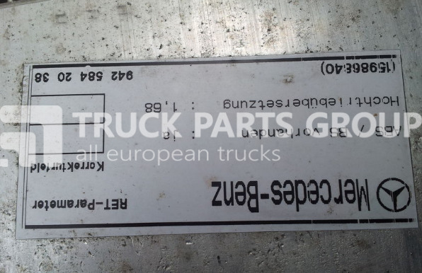 MERCEDES-BENZ Mercedes Actros MP1, MP2, MP3 retarder control unit VOITH, , 534 control unit - Upravljačka jedinica (ECU) za Kamion: slika MERCEDES-BENZ Mercedes Actros MP1, MP2, MP3 retarder control unit VOITH, , 534 control unit - Upravljačka jedinica (ECU) za Kamion MERCEDES-BENZ Mercedes Actros MP1, MP2, MP3 retarder control unit VOITH, , 534 control unit - Upravljačka jedinica (ECU) za Kamion: slika MERCEDES-BENZ Mercedes Actros MP1, MP2, MP3 retarder control unit VOITH, , 534 control unit - Upravljačka jedinica (ECU) za Kamion