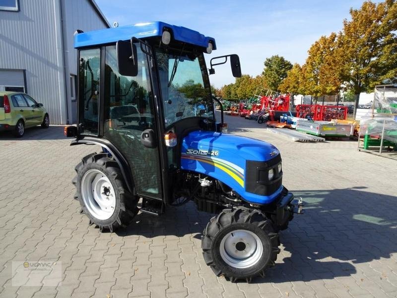 Novi Mali traktor Solis Solis 26 26PS Kabine Traktor Trecker Schlepper Allrad NEU: slika Novi Mali traktor Solis Solis 26 26PS Kabine Traktor Trecker Schlepper Allrad NEU
