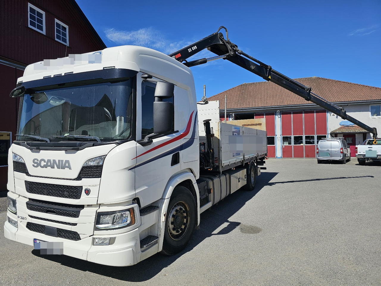 Scania P320 - Kamion s otvorenim sandukom, Kamion s kranom: slika Scania P320 - Kamion s otvorenim sandukom, Kamion s kranom Scania P320 - Kamion s otvorenim sandukom, Kamion s kranom: slika Scania P320 - Kamion s otvorenim sandukom, Kamion s kranom