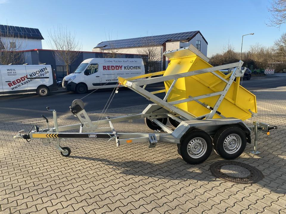 Prikolica za kablove Lorries Kabelanhänger mit Baucontainer 3000KG *INKL.19% MWST*SOFORT VERFÜGBAR!*: slika Prikolica za kablove Lorries Kabelanhänger mit Baucontainer 3000KG *INKL.19% MWST*SOFORT VERFÜGBAR!*