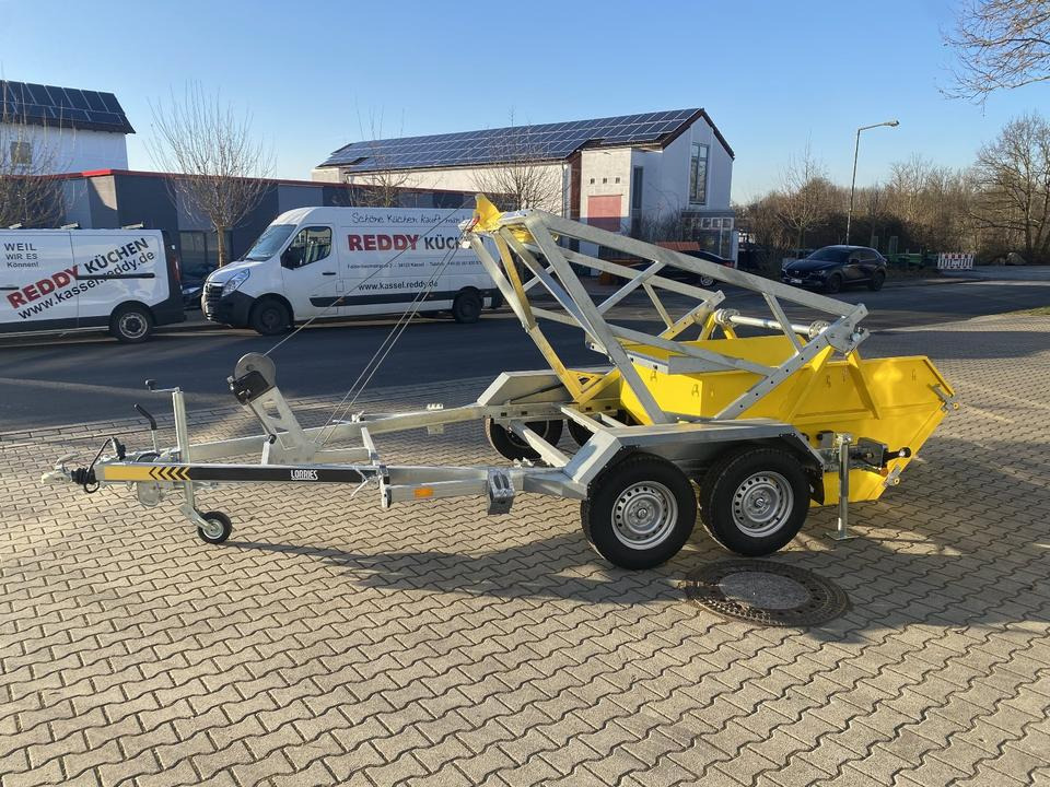 Prikolica za kablove Lorries Kabelanhänger mit Baucontainer 3000KG *INKL.19% MWST*SOFORT VERFÜGBAR!*: slika Prikolica za kablove Lorries Kabelanhänger mit Baucontainer 3000KG *INKL.19% MWST*SOFORT VERFÜGBAR!*